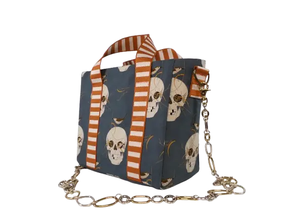 Mini Menace Tote from the side